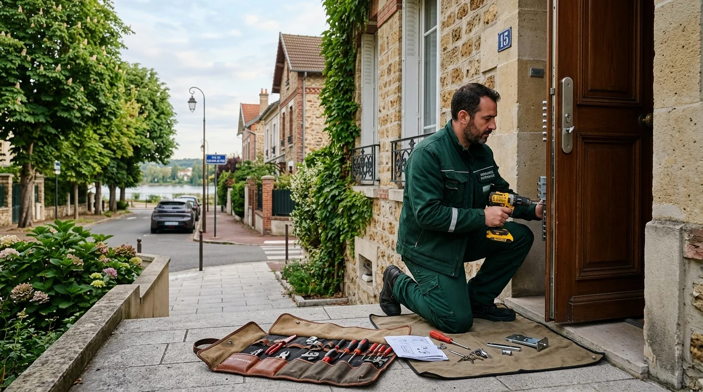 Ouverture de porte à Osny